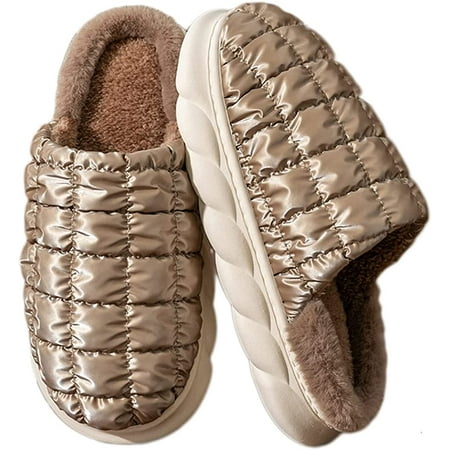 PIKADINGNIS Women Fur House Slippers Cozy Memory Foam Home Slipper Fuzzy Bedroom Shoes Indoor Outdoor
PIKADINGNIS Women Fur House Slippers Cozy Memory Foam Home Slipper Fuzzy Bedroom Shoes Indoor Outdoor