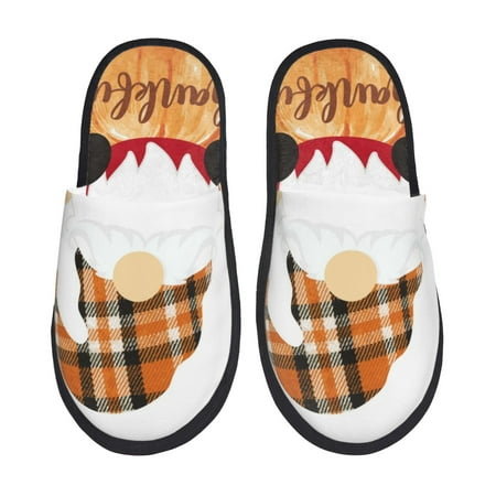 Qokaie Autumn Gnomes-1 Print Fuzzy Slippers for Women – Soft Plush Indoor Slippers with EVA Sole Cozy and Comfortable for Home and Travel-Medium
Qokaie Autumn Gnomes-1 Print Fuzzy Slippers for Women – Soft Plush Indoor Slippers with EVA Sole Cozy and Comfortable for Home and Travel-Medium