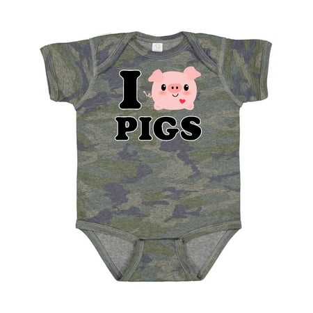 Inktastic I Love Pigs Gift Baby Boy or Baby Girl Bodysuit 
Inktastic I Love Pigs Gift Baby Boy or Baby Girl Bodysuit