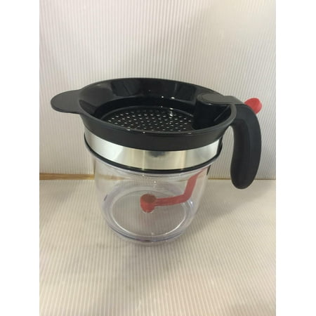 Cuisipro 4 Cup Fat Separator Clear