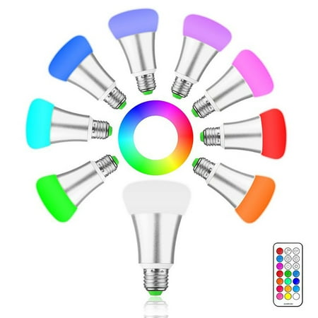 Hesxuno LED Bulb RGBW Color Change Adjustable E27 Magic Room Light With Remote Control 10W on Clearance
Hesxuno LED Bulb RGBW Color Change Adjustable E27 Magic Room Light With Remote Control 10W on Clearance