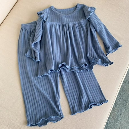 Kids Tddler Baby Pajamas Set Long Sleeve Top Pants Nightwear Girls Boys Pjs Sleepwear 2-7Y
Kids Tddler Baby Pajamas Set Long Sleeve Top Pants Nightwear Girls Boys Pjs Sleepwear 2-7Y