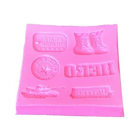 TINYSOME Silicone Fondant Molds Military Boots Hero Series Handmade DIY Resin Crafts Cake Decorating Tools for Kitchen Baking
TINYSOME Silicone Fondant Molds Military Boots Hero Series Handmade DIY Resin Crafts Cake Decorating Tools for Kitchen Baking