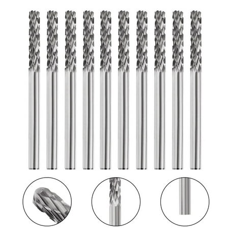 10PCS Carbide Rotary File C Type 3mm Shank Tungsten Steel Milling Cutter
10PCS Carbide Rotary File C Type 3mm Shank Tungsten Steel Milling Cutter