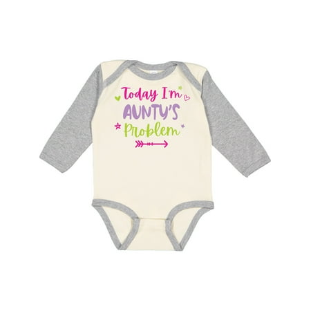Inktastic Child Funny Today Im Auntys Problem Gift Baby Girl Long Sleeve Bodysuit
Inktastic Child Funny Today Im Auntys Problem Gift Baby Girl Long Sleeve Bodysuit