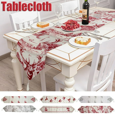 Aueoeo Christmas Table Runner Christmas Wallpaper Christmas Flag Shaped Tablecloth Dinner Decoration
Aueoeo Christmas Table Runner Christmas Wallpaper Christmas Flag Shaped Tablecloth Dinner Decoration