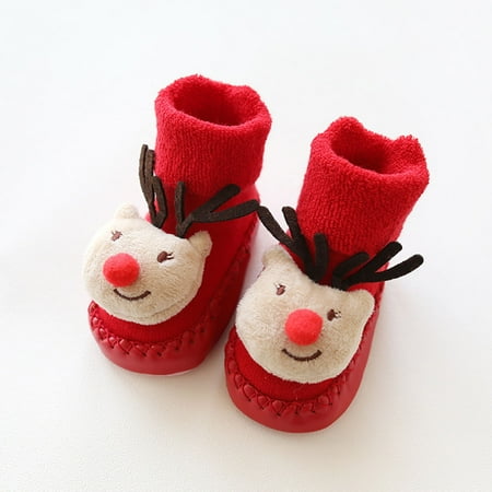 New Year Deals Newborn Baby Boys Girls Christmas Floor Socks Anti-Slip Baby Step Socks
New Year Deals Newborn Baby Boys Girls Christmas Floor Socks Anti-Slip Baby Step Socks