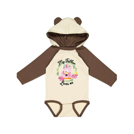 Inktastic Baby Flamingo My Father Loves Me in Flower Wreath Gift Baby Boy or Baby Girl Long Sleeve Bodysuit
Inktastic Baby Flamingo My Father Loves Me in Flower Wreath Gift Baby Boy or Baby Girl Long Sleeve Bodysuit