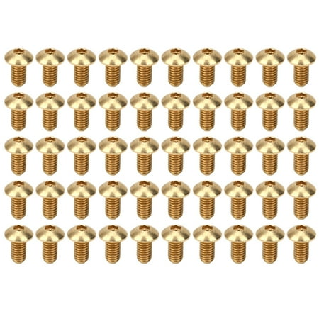 50Pcs Hex Socket Screws Half Round Head Pure Copper Hardware Accessories FastenersM4 x 8 mm
50Pcs Hex Socket Screws Half Round Head Pure Copper Hardware Accessories FastenersM4 x 8 mm