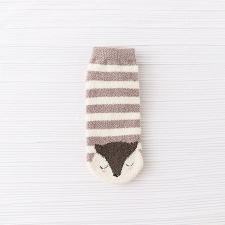 Zedker Socks For Women Women Cartoons Lovely Animal Coral Fleece Socks Thicken Keep Warm Floor Socks Clearance
Zedker Socks For Women Women Cartoons Lovely Animal Coral Fleece Socks Thicken Keep Warm Floor Socks Clearance