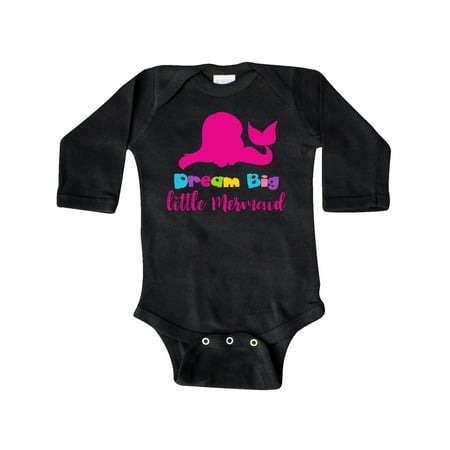 Inktastic Dream Big Little Mermaid Mermaid Silhouette Gift Baby Girl Long Sleeve Bodysuit
Inktastic Dream Big Little Mermaid Mermaid Silhouette Gift Baby Girl Long Sleeve Bodysuit