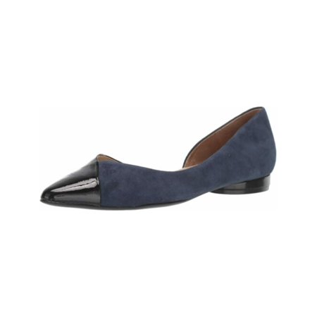 NATURALIZER Womens Navy Asymmetrical Cap Toe Arch Support Comfort Hayden Pointed Toe Block Heel Slip On Leather Flats 8 N
NATURALIZER Womens Navy Asymmetrical Cap Toe Arch Support Comfort Hayden Pointed Toe Block Heel Slip On Leather Flats 8 N