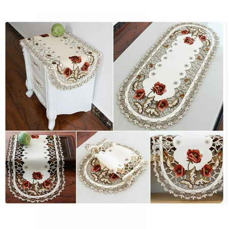 Xinhuaya Vintage Embroidered Rose Red Flower Tablecloth Classic Cabinet Dining Room Home Decoration Doily Table Cloth Cover
Xinhuaya Vintage Embroidered Rose Red Flower Tablecloth Classic Cabinet Dining Room Home Decoration Doily Table Cloth Cover