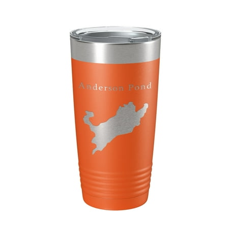 Anderson Pond Tumbler Lake Map Travel Mug Insulated Laser Engraved Coffee Cup Connecticut 20 oz Orange
Anderson Pond Tumbler Lake Map Travel Mug Insulated Laser Engraved Coffee Cup Connecticut 20 oz Orange
