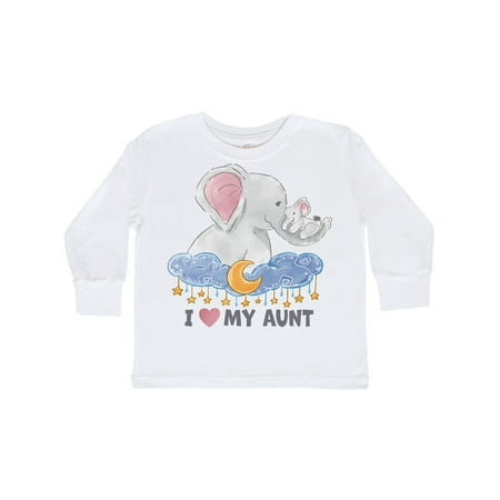 Inktastic I Love My Aunt Elephant Family Gift Toddler Boy or Toddler Girl Long Sleeve T-Shirt
Inktastic I Love My Aunt Elephant Family Gift Toddler Boy or Toddler Girl Long Sleeve T-Shirt