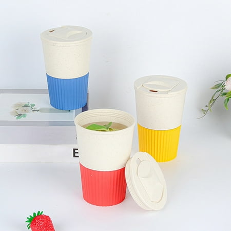Chicmine 500ml Milk Cup Frosted Surface Easy to Clean with Cover Comfortable Grip Anti-drop Office Handy Cup for Home
Chicmine 500ml Milk Cup Frosted Surface Easy to Clean with Cover Comfortable Grip Anti-drop Office Handy Cup for Home