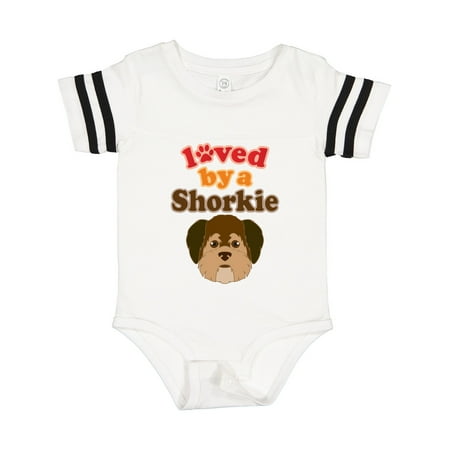 Inktastic Shorkie Dog Shih Tzu Yorkie Gift Baby Boy or Baby Girl Bodysuit