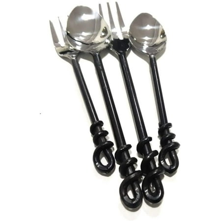 Twist Stainless Steel Flatware Set - Kitchen Cutlery Utensils Knife/Fork/Spoons - Dishwasher Safe
Twist Stainless Steel Flatware Set - Kitchen Cutlery Utensils Knife/Fork/Spoons - Dishwasher Safe
