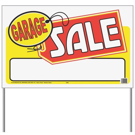 Hyko Prod. 26x16 Garage Sale Sign 24202