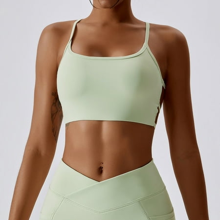 Women s Bra Sports Sports Chest Padded Crossed Back Spaghetti Straps Yoga Fitness Spring Summer Casual Basic Soft Fashion Cute Daily Underwear
Women s Bra Sports Sports Chest Padded Crossed Back Spaghetti Straps Yoga Fitness Spring Summer Casual Basic Soft Fashion Cute Daily Underwear