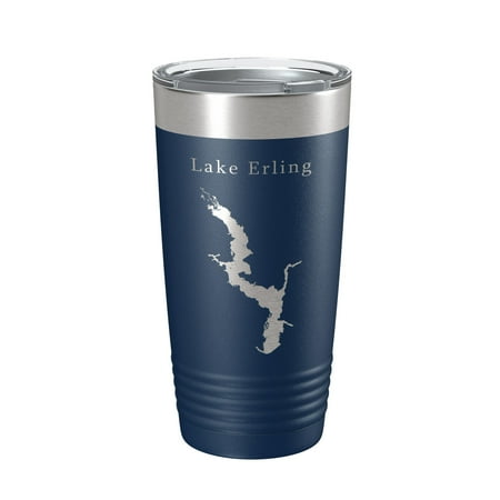 Lake Erling Map Tumbler Travel Mug Insulated Laser Engraved Coffee Cup Arkansas 20 oz Navy Blue
Lake Erling Map Tumbler Travel Mug Insulated Laser Engraved Coffee Cup Arkansas 20 oz Navy Blue