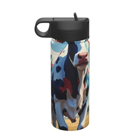 Gaeub Colorful Cow Pasture Printed 18oz Sports Insulated Kettle With Straw Sports Insulated Bottle Water Bottle For Running Hiking Cycling Climbing Mens Womans Insulated Water Bottle
Gaeub Colorful Cow Pasture Printed 18oz Sports Insulated Kettle With Straw Sports Insulated Bottle Water Bottle For Running Hiking Cycling Climbing Mens Womans Insulated Water Bottle