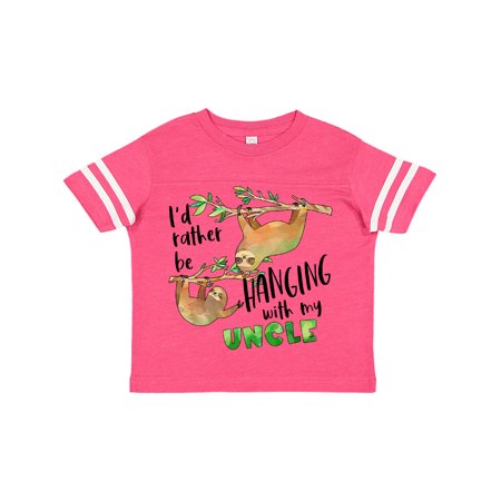 Inktastic Id Rather Be Hanging with my Uncle- Cute Sloths Gift Toddler Boy or Toddler Girl T-Shirt
Inktastic Id Rather Be Hanging with my Uncle- Cute Sloths Gift Toddler Boy or Toddler Girl T-Shirt