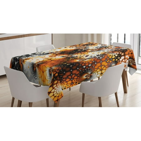 Burnt Orange Decor Tablecloth Vintage Mosaic Pattern with Floral Curve Features Abstract Art Rectangular Table Cover for Dining Room Kitchen 60 X 84 Inches Black Orange Grey by Ambesonne
Burnt Orange Decor Tablecloth Vintage Mosaic Pattern with Floral Curve Features Abstract Art Rectangular Table Cover for Dining Room Kitchen 60 X 84 Inches Black Orange Grey by Ambesonne