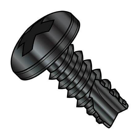 4-24X1/2 Phillips Pan Thread Cutting Screw Type 25 Fully Threaded Black Zinc (Pack Qty 10 000) BC-04085PPBZ
4-24X1/2 Phillips Pan Thread Cutting Screw Type 25 Fully Threaded Black Zinc (Pack Qty 10 000) BC-04085PPBZ