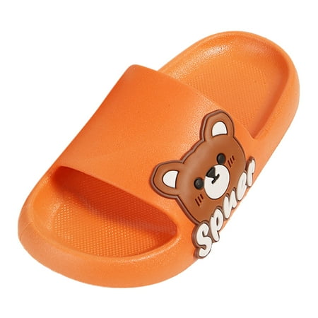 nsendm Bear Children Slippers Cute Cartoon Beach Pool Slippers For Kids Design Non Slip Little Girls Slippers with Sole Shoes Orange 9 Years
nsendm Bear Children Slippers Cute Cartoon Beach Pool Slippers For Kids Design Non Slip Little Girls Slippers with Sole Shoes Orange 9 Years