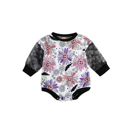 Halloween Baby Girl Clothes Romper Sweatshirts Pumpkin Flower Print Mesh Long Sleeve Newborn Bodysuits
Halloween Baby Girl Clothes Romper Sweatshirts Pumpkin Flower Print Mesh Long Sleeve Newborn Bodysuits