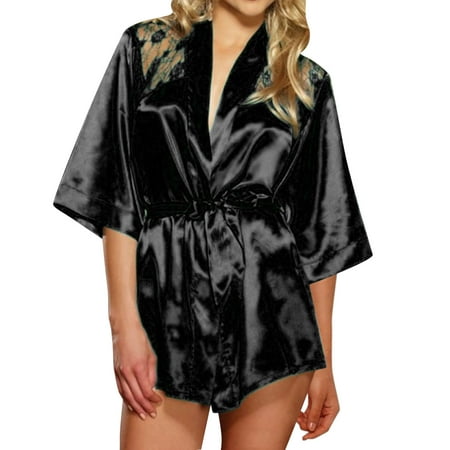 ZMHEGW Sexy Women Silk Robe Satin Sets Nightgown Bride Wedding Kimono Gown Underwear Plus Size Lingerie Sets
ZMHEGW Sexy Women Silk Robe Satin Sets Nightgown Bride Wedding Kimono Gown Underwear Plus Size Lingerie Sets