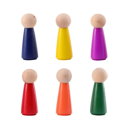 1 Set 6Pcs DIY Wood Figures Handmade Peg Doll Toy Kit Decorative Figure Toy Handmade Peg Toy for Kids (Assorted Color)
1 Set 6Pcs DIY Wood Figures Handmade Peg Doll Toy Kit Decorative Figure Toy Handmade Peg Toy for Kids (Assorted Color)