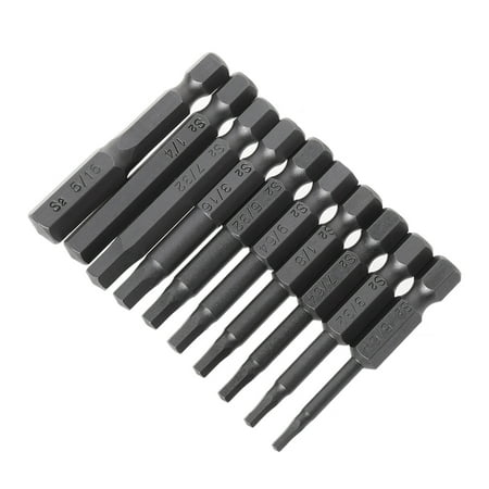 HeroNeo 10pcs Magnetic Hexagon Screwdriver Bit S2 Steel 1/4 Inch Hex Shank Screw Drivers 
HeroNeo 10pcs Magnetic Hexagon Screwdriver Bit S2 Steel 1/4 Inch Hex Shank Screw Drivers