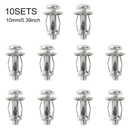 Ekeka New Arrivals 10sets/20pcs Fixing Carbon Steel Insert Jack Nut Kit Home Accessories With Screw
Ekeka New Arrivals 10sets/20pcs Fixing Carbon Steel Insert Jack Nut Kit Home Accessories With Screw