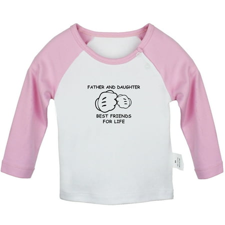 Father And Daughter Best Friends For Life Funny T shirt For Baby Newborn Babies T-shirts Infant Tops 0-24M Kids Graphic Tees Clothing (Long Pink Raglan T-shirt 18-24 Months)
Father And Daughter Best Friends For Life Funny T shirt For Baby Newborn Babies T-shirts Infant Tops 0-24M Kids Graphic Tees Clothing (Long Pink Raglan T-shirt 18-24 Months)