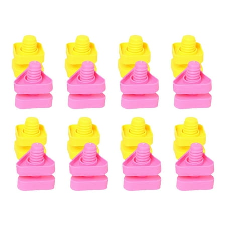 32 Pairs Educational Screw Match Building Blocks DIY Matching Plaything for Kids