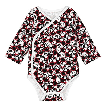 Matuu French Bulldog1 for Baby Long-Sleeve Bodysuit Soft Cotton Comfortable and Breathable Perfect for Newborns and Infants
Matuu French Bulldog1 for Baby Long-Sleeve Bodysuit Soft Cotton Comfortable and Breathable Perfect for Newborns and Infants