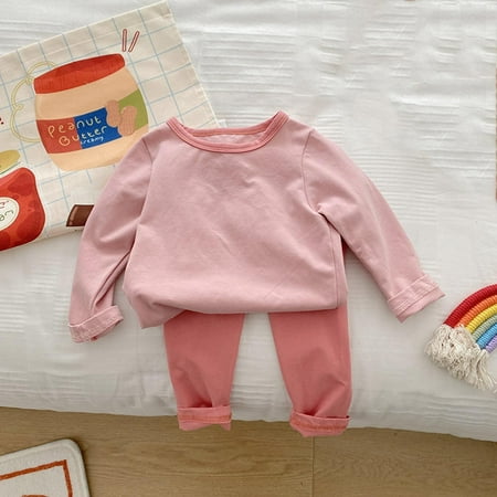 FZM Christmas Kids Babys Toddlers Girls Boys Spring Winter Solid Long Sleeve Pants Tops Sleepwear Pullover Set Outfit Clothes
FZM Christmas Kids Babys Toddlers Girls Boys Spring Winter Solid Long Sleeve Pants Tops Sleepwear Pullover Set Outfit Clothes