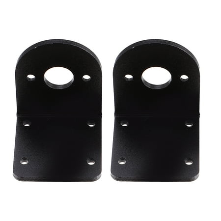 2 Pcs Gear Motor Bracket Premium Small Motor Mount Horizontal Mounting Bracket