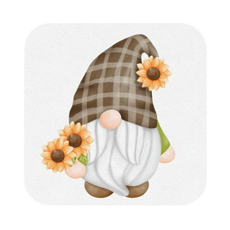 Lukts Sunflower Gnomes 4 Leather Drinks Coasters Set of 4 Suitable or Drinks Furniture Protection and Easy Clean up
Lukts Sunflower Gnomes 4 Leather Drinks Coasters Set of 4 Suitable or Drinks Furniture Protection and Easy Clean up