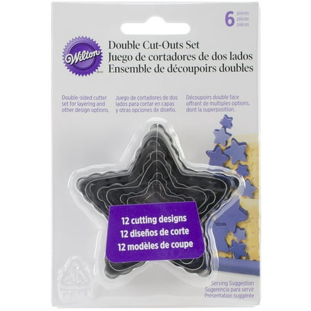 Wilton Fondant Double Cut-Outs Set Star