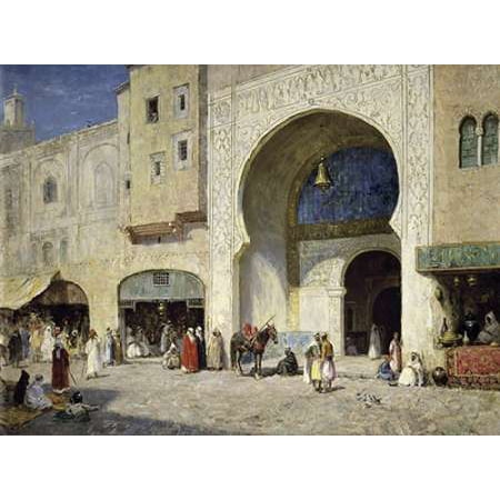 The Bazaar Poster Print by Addison Thomas Millar
