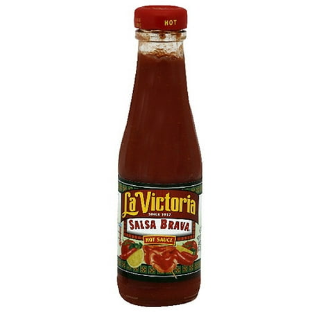 La Victoria Salsa Brava Hot Sauce, 8 oz (Pack of 6)