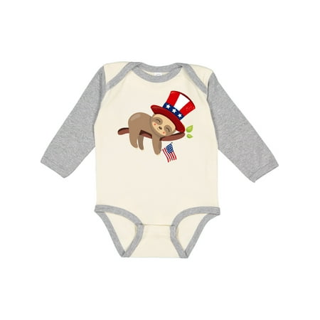 Inktastic Sleepy Patriotic Sloth Gift Baby Boy or Baby Girl Long Sleeve Bodysuit
Inktastic Sleepy Patriotic Sloth Gift Baby Boy or Baby Girl Long Sleeve Bodysuit