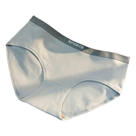 HEVIRGO Women Panties Solid Color Mid Waist Letter Print Elastic No Constraint Protective Soft Cotton Fitness Lady Underpants Inner Wear Clothes
HEVIRGO Women Panties Solid Color Mid Waist Letter Print Elastic No Constraint Protective Soft Cotton Fitness Lady Underpants Inner Wear Clothes