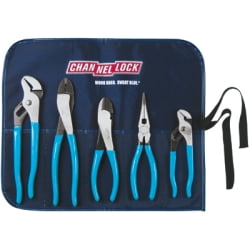 Channellock TOOL ROLL-2 Technicians Plier Set 5 Piece Set