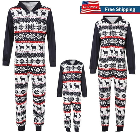 ZIYIXIN Christmas Pajamas for Family Matching Pajamas Set Fleece One Piece Zipper Hooded Jumpsuit Holiday Pjs Sleepwear
ZIYIXIN Christmas Pajamas for Family Matching Pajamas Set Fleece One Piece Zipper Hooded Jumpsuit Holiday Pjs Sleepwear