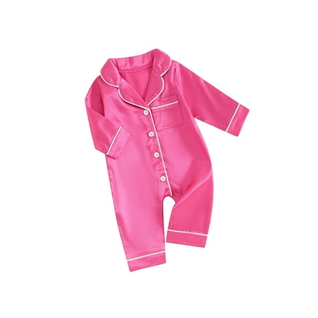 Biezeib Kids Jumpsuit Pajamas Solid Color Button Long Sleeves Rompers Pants for Girls Boys Loungewear Sleepwear
Biezeib Kids Jumpsuit Pajamas Solid Color Button Long Sleeves Rompers Pants for Girls Boys Loungewear Sleepwear