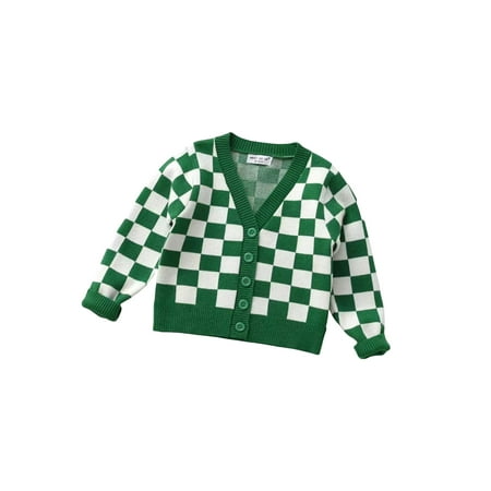 Ma&Baby Toddler Baby Boy Girl Plaid Cardigan Long Sleeve Button Knit Sweater Coats Top Jacket 1-6 Years
Ma&Baby Toddler Baby Boy Girl Plaid Cardigan Long Sleeve Button Knit Sweater Coats Top Jacket 1-6 Years